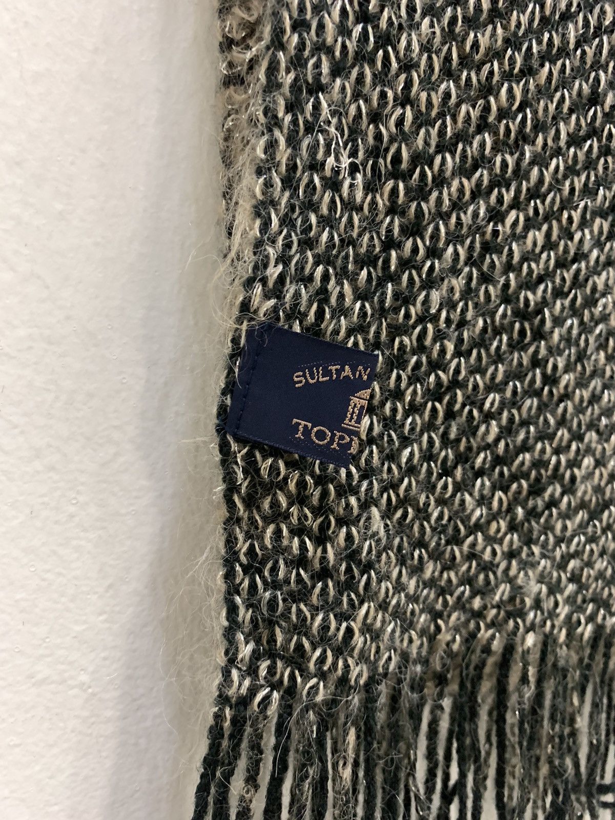 Japanese Brand × Other SULTANSHAH TOPKAPI Pleated Mohair Chunky Knit Muffler Scarf Size ONE SIZE - 8 Thumbnail