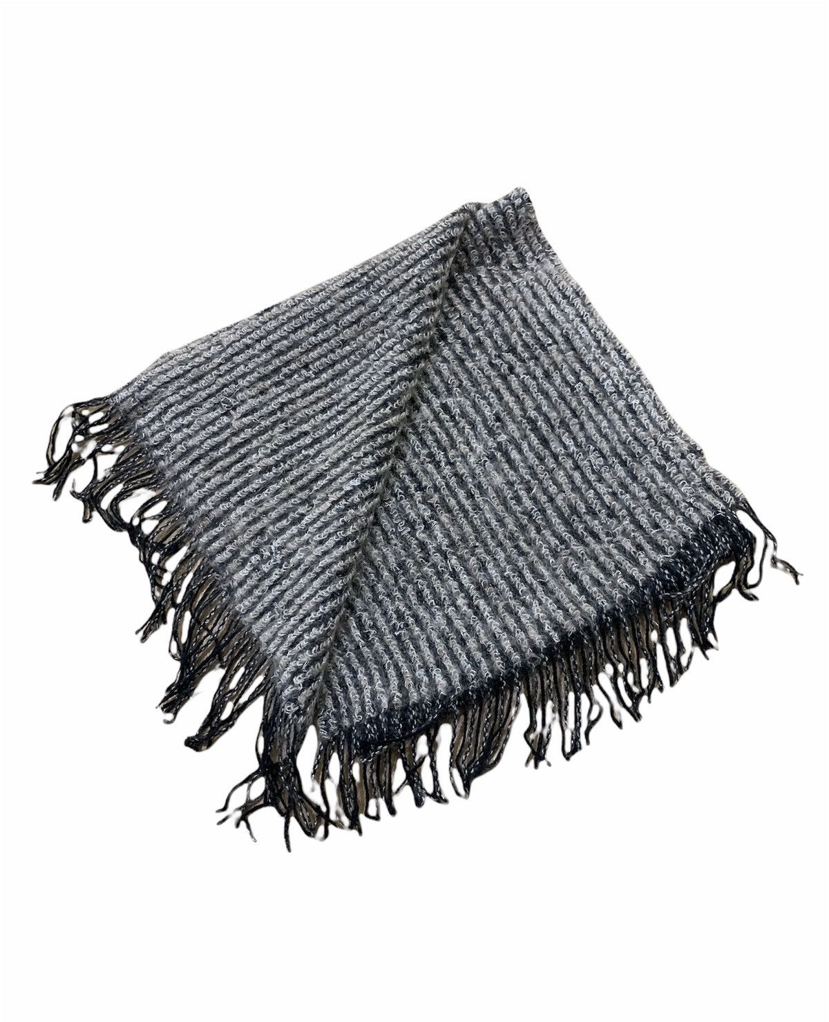 Japanese Brand × Other SULTANSHAH TOPKAPI Pleated Mohair Chunky Knit Muffler Scarf Size ONE SIZE - 3 Thumbnail