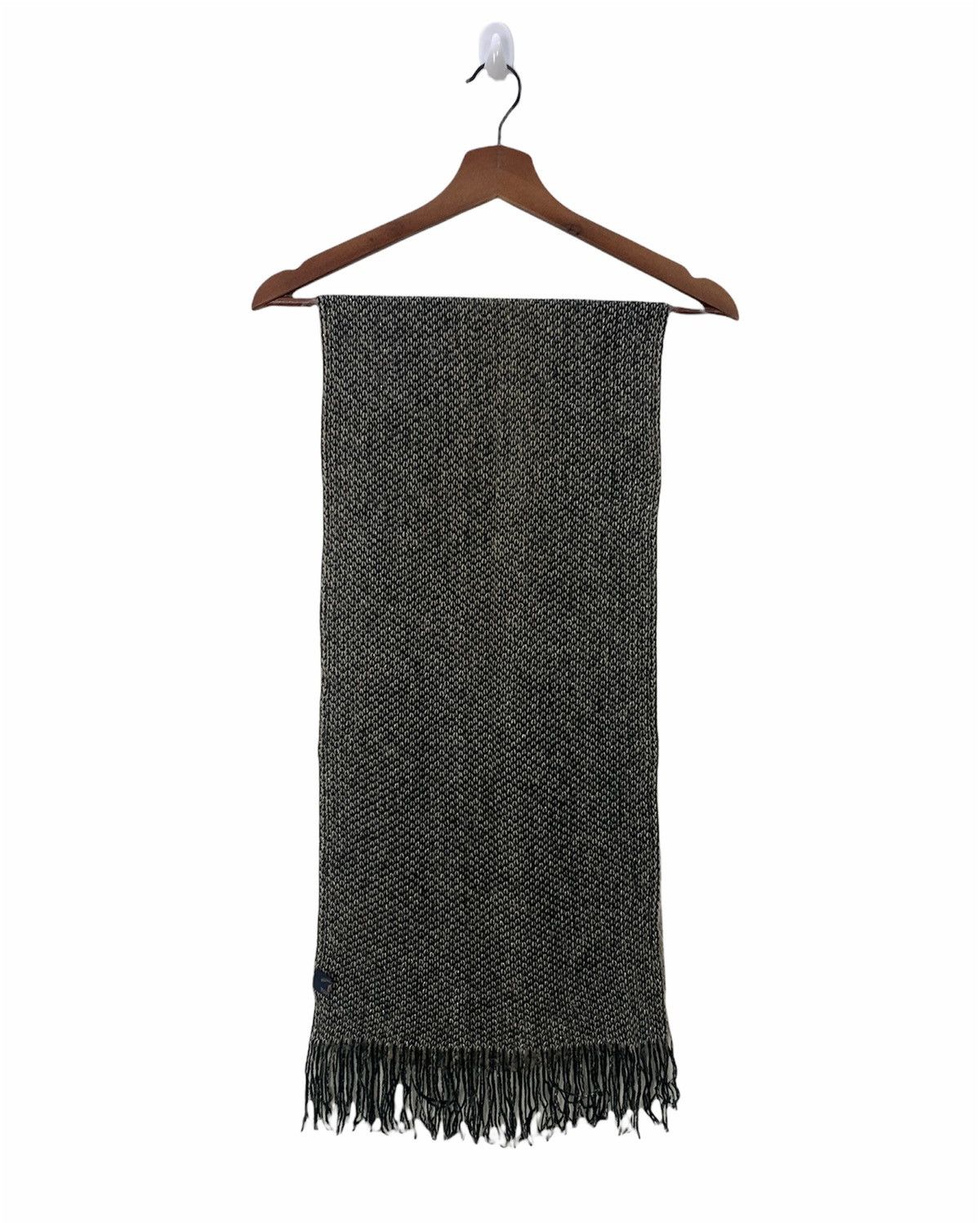 SULTANSHAH TOPKAPI Pleated Mohair Chunky Knit Muffler Scarf