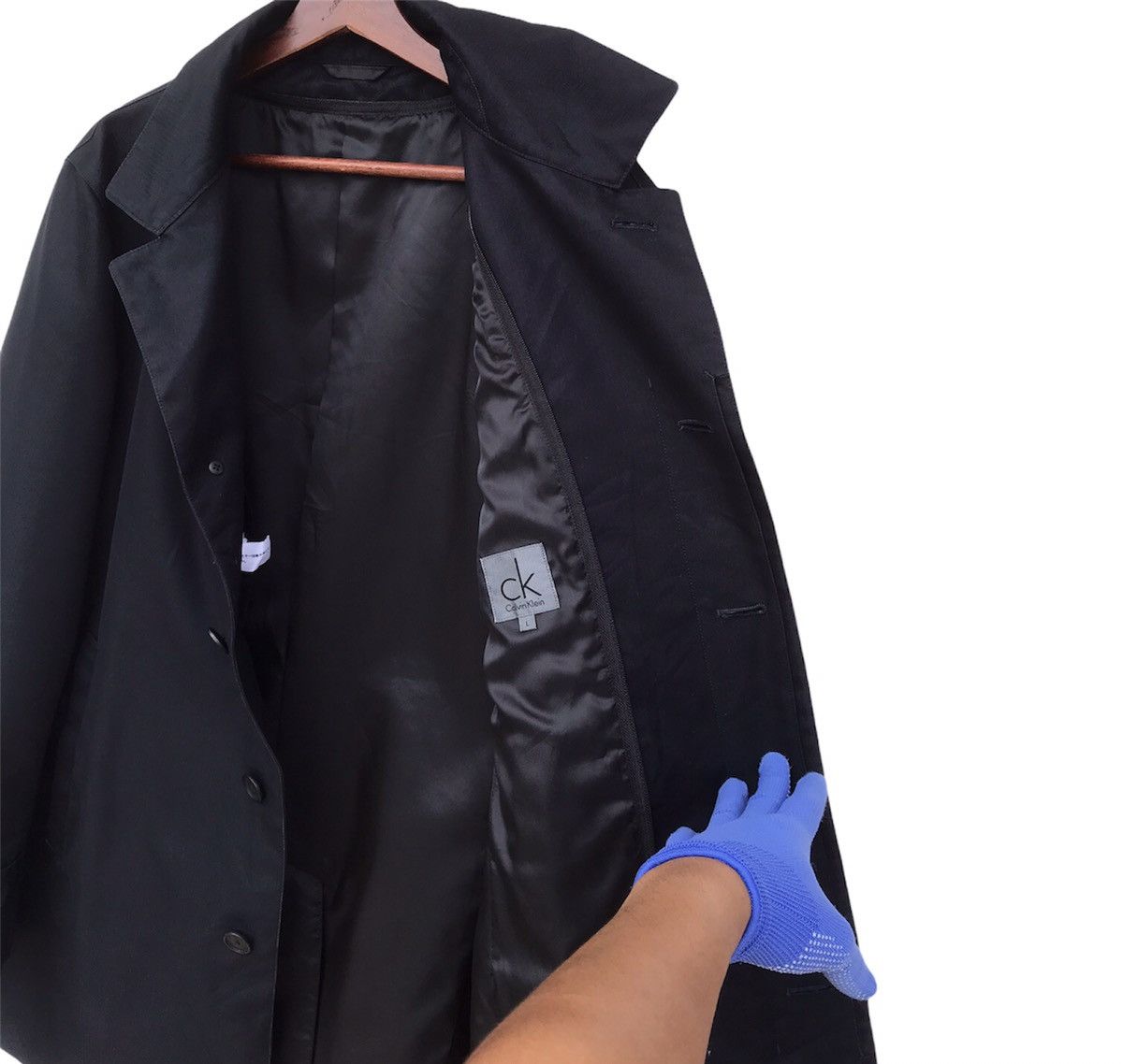 Calvin Klein Calvin Klein Tokyo Long Jacket Large slimmer Size US L / EU 52-54 / 3 - 8 Thumbnail