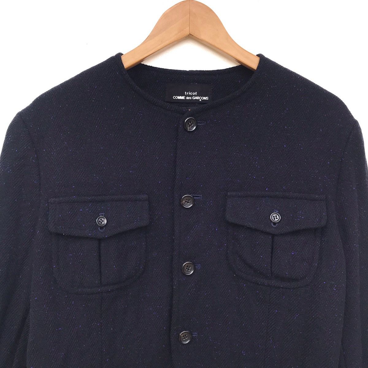 Comme des Garcons Vintage Comme des Garcon AD1994 Tricot 100%Wool women crop Size M / US 6-8 / IT 42-44 - 3 Thumbnail
