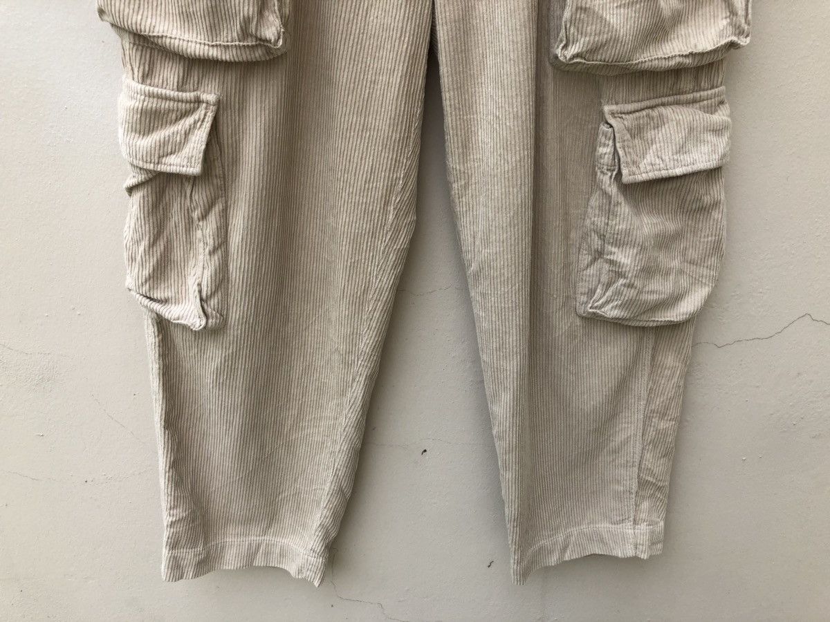 Mason's Union Made Sanforized 8 Pocket Corduroy Cargo Trouser Pant Size US 34 / EU 50 - 3 Thumbnail