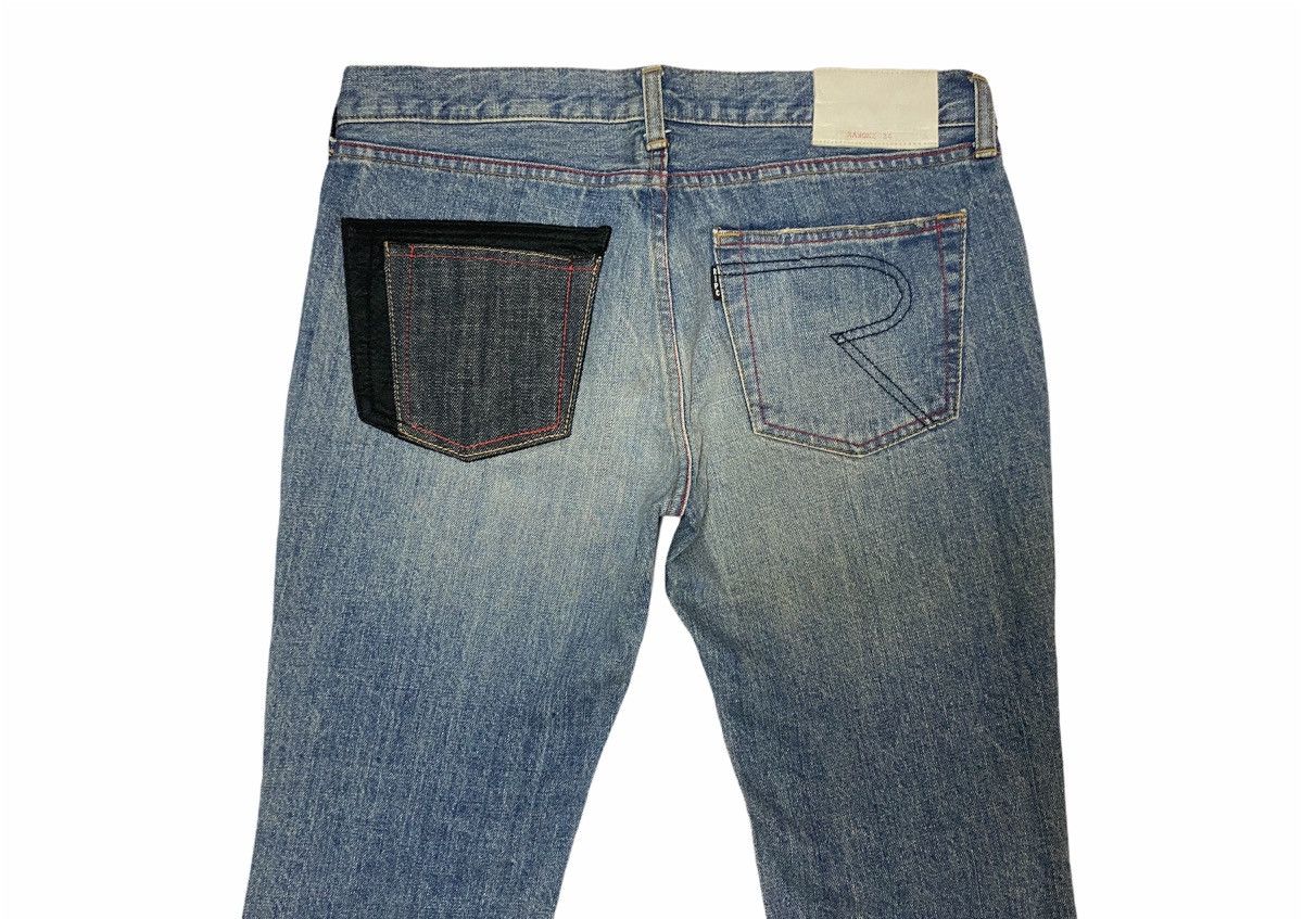 Japanese Brand Japanese Clock System Washed Jeans Patchwork Denim Pants Size US 32 / EU 48 - 5 Thumbnail
