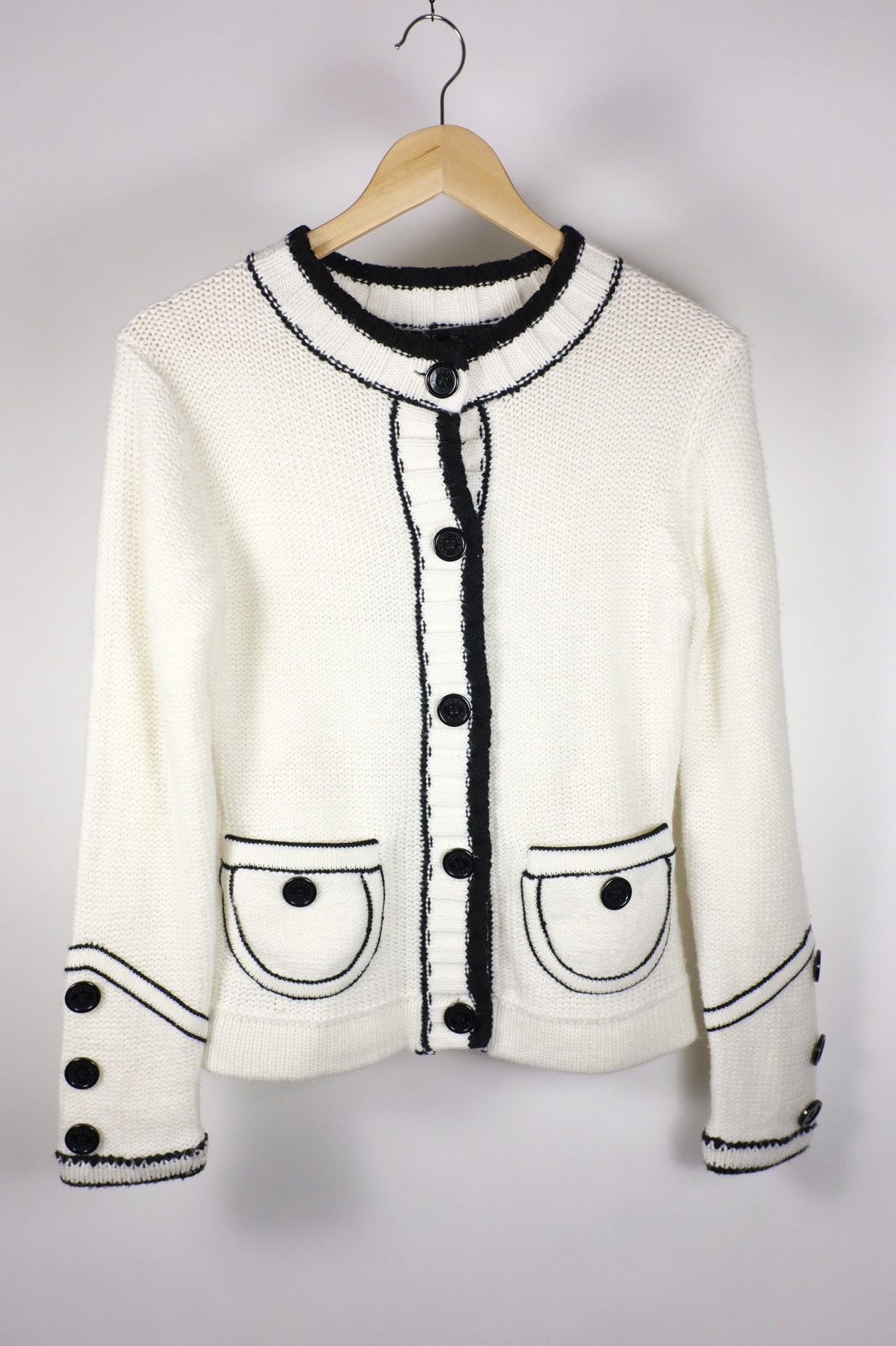 Marc Jacobs WMNS Y2K Marc Jacobs Knit Cardigan Size L / US 10 / IT 46 - 1 Thumbnail