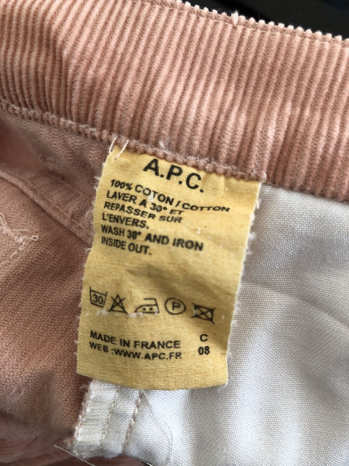 A.P.C. Vintage A.P.C. Made in France Corduroy Pant Size US 29 - 15 Thumbnail