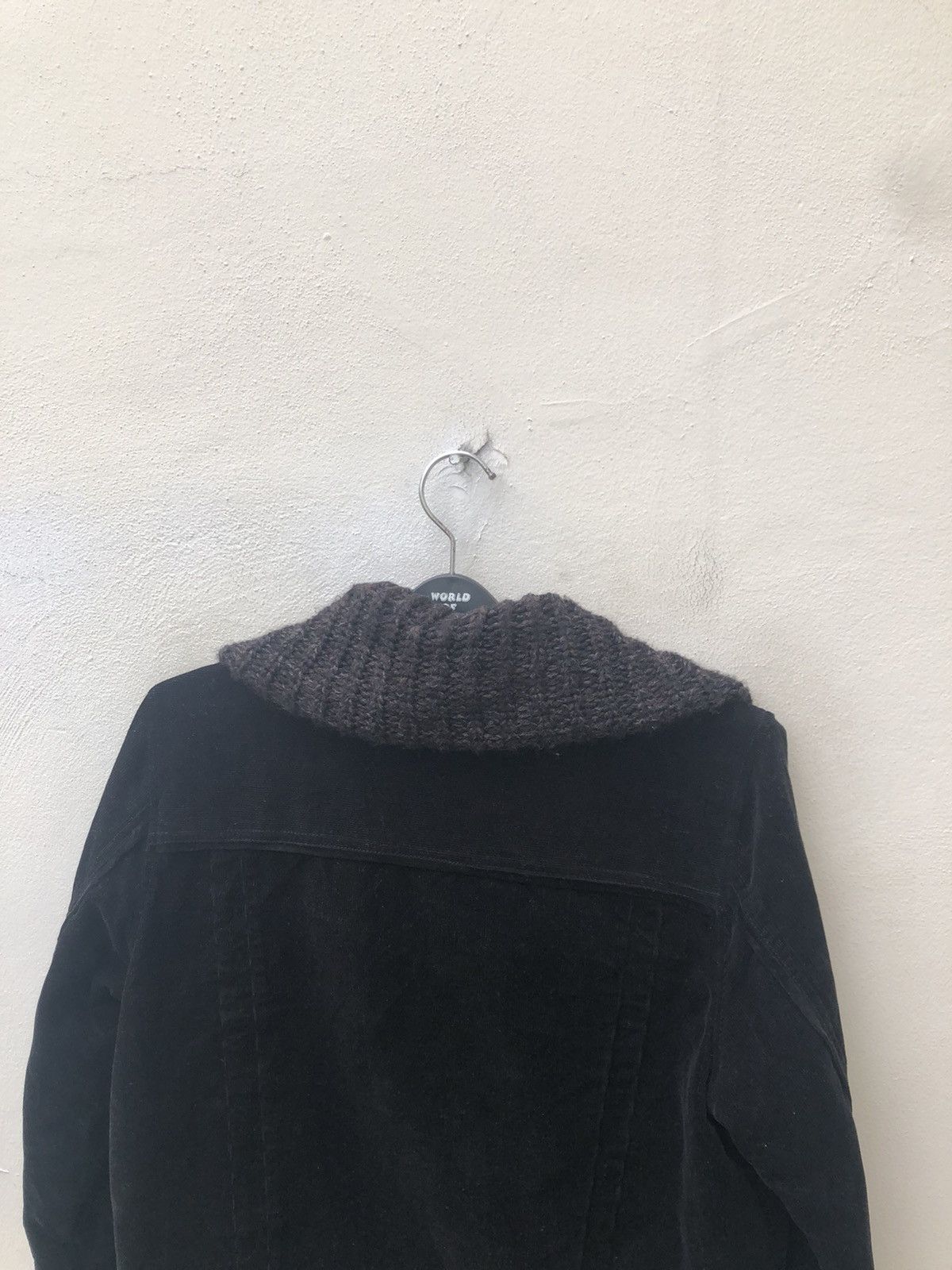 SHAREEF Shapel Japan High Neck Black Corduroy Trucker Jacket Size US M / EU 48-50 / 2 - 17 Thumbnail