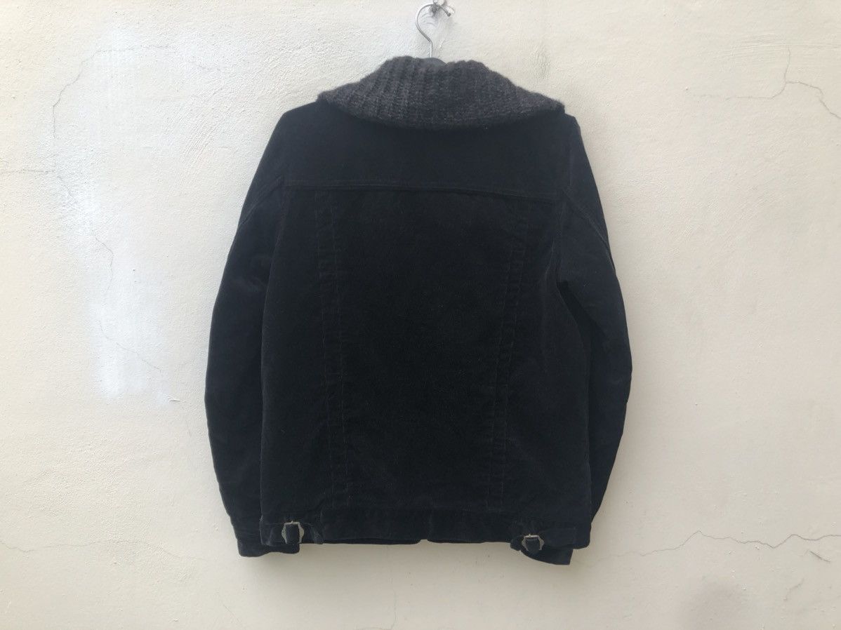 SHAREEF Shapel Japan High Neck Black Corduroy Trucker Jacket Size US M / EU 48-50 / 2 - 13 Thumbnail
