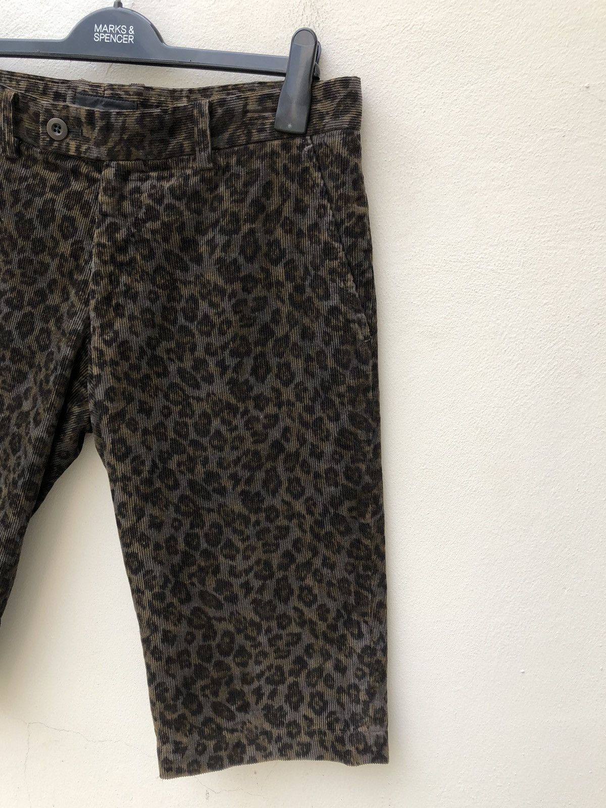 Yoshiyuki Konishi Sergeant Salute Japan Leopard Corduroy Short Size US 32 / EU 48 - 9 Thumbnail