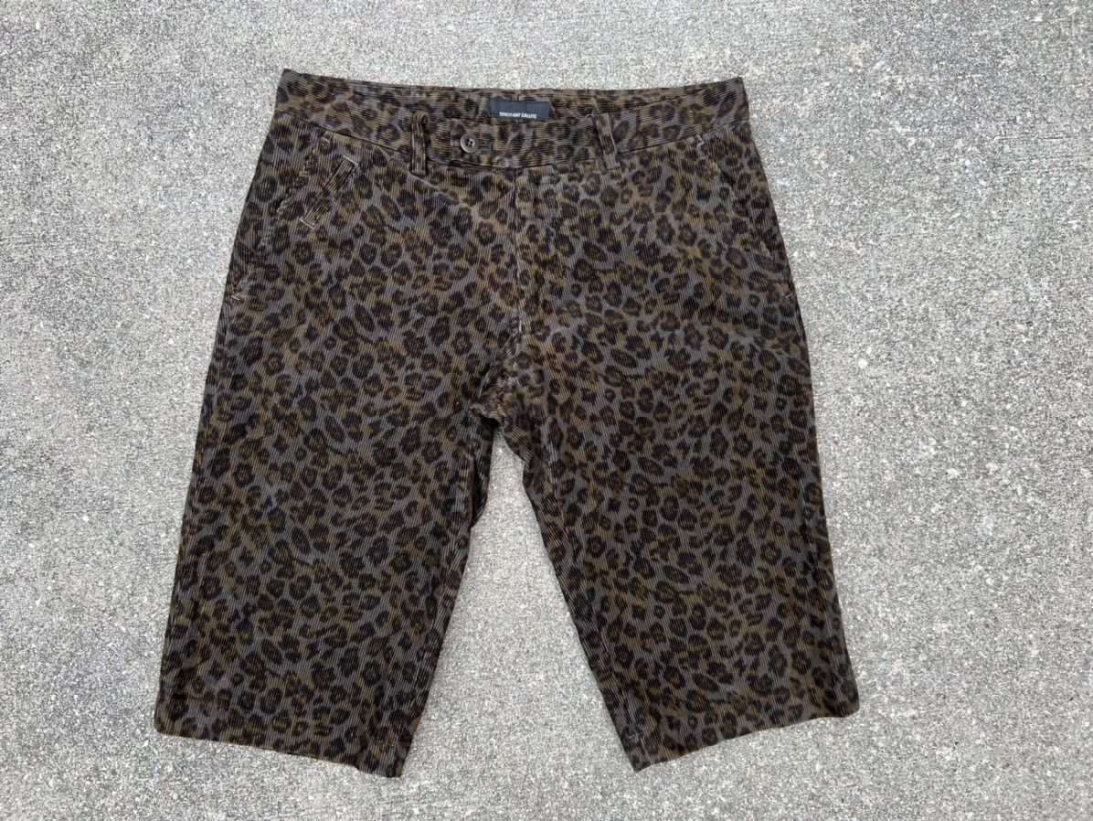 Yoshiyuki Konishi Sergeant Salute Japan Leopard Corduroy Short Size US 32 / EU 48 - 1 Thumbnail
