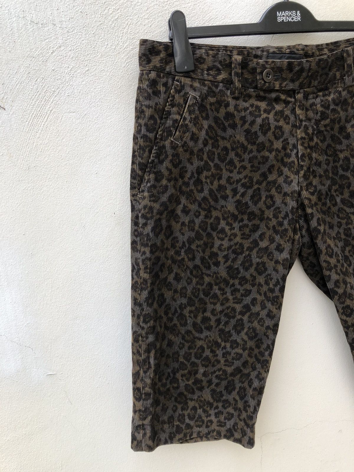 Yoshiyuki Konishi Sergeant Salute Japan Leopard Corduroy Short Size US 32 / EU 48 - 8 Thumbnail