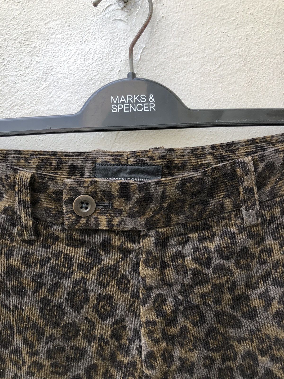 Yoshiyuki Konishi Sergeant Salute Japan Leopard Corduroy Short Size US 32 / EU 48 - 10 Thumbnail