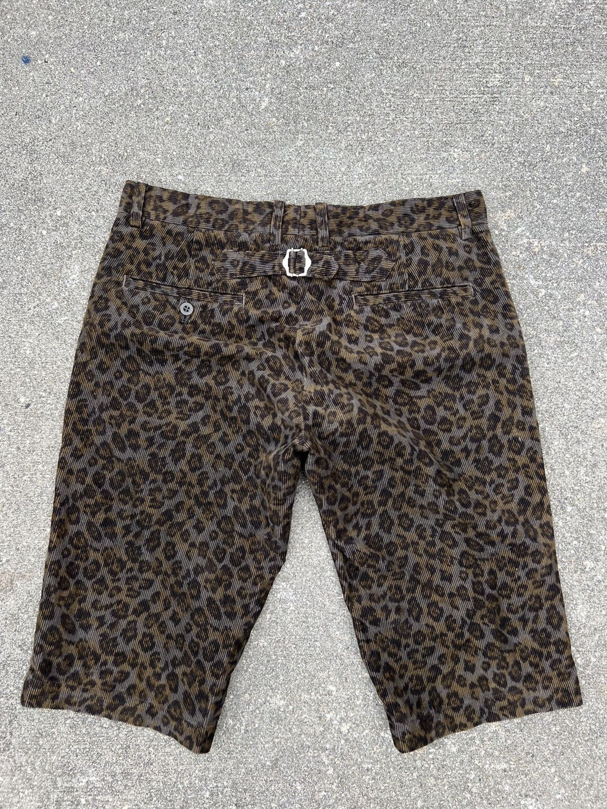 Yoshiyuki Konishi Sergeant Salute Japan Leopard Corduroy Short Size US 32 / EU 48 - 5 Thumbnail