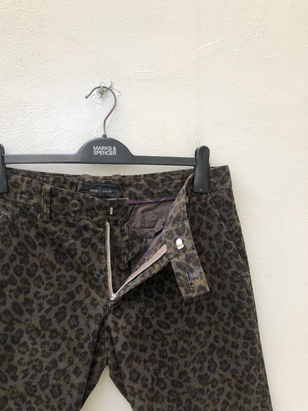 Yoshiyuki Konishi Sergeant Salute Japan Leopard Corduroy Short Size US 32 / EU 48 - 11 Thumbnail
