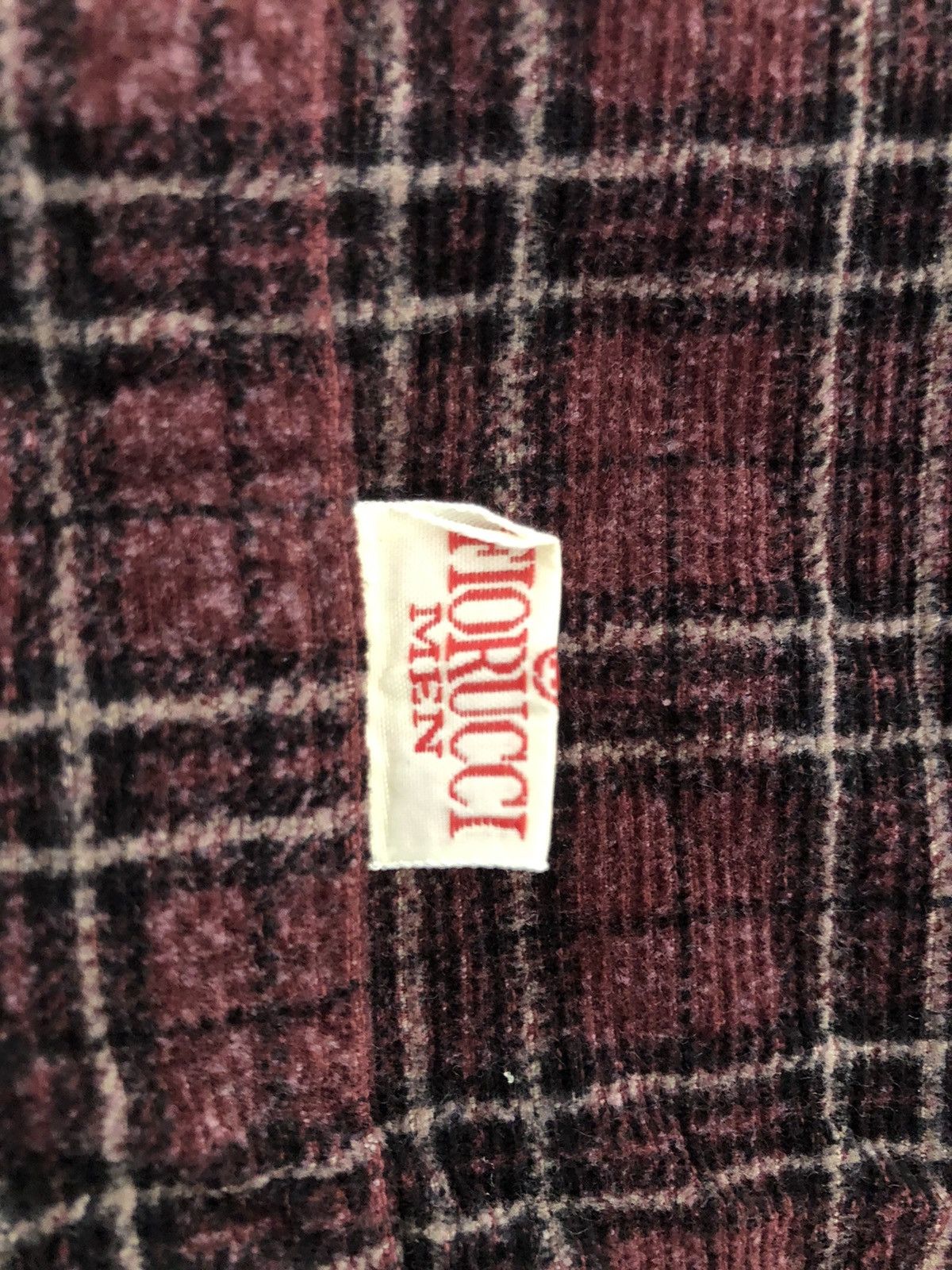 Fiorucci Fiorucci Men Italy Checkered Oversize Corduroy Shirt Size US M / EU 48-50 / 2 - 10 Thumbnail