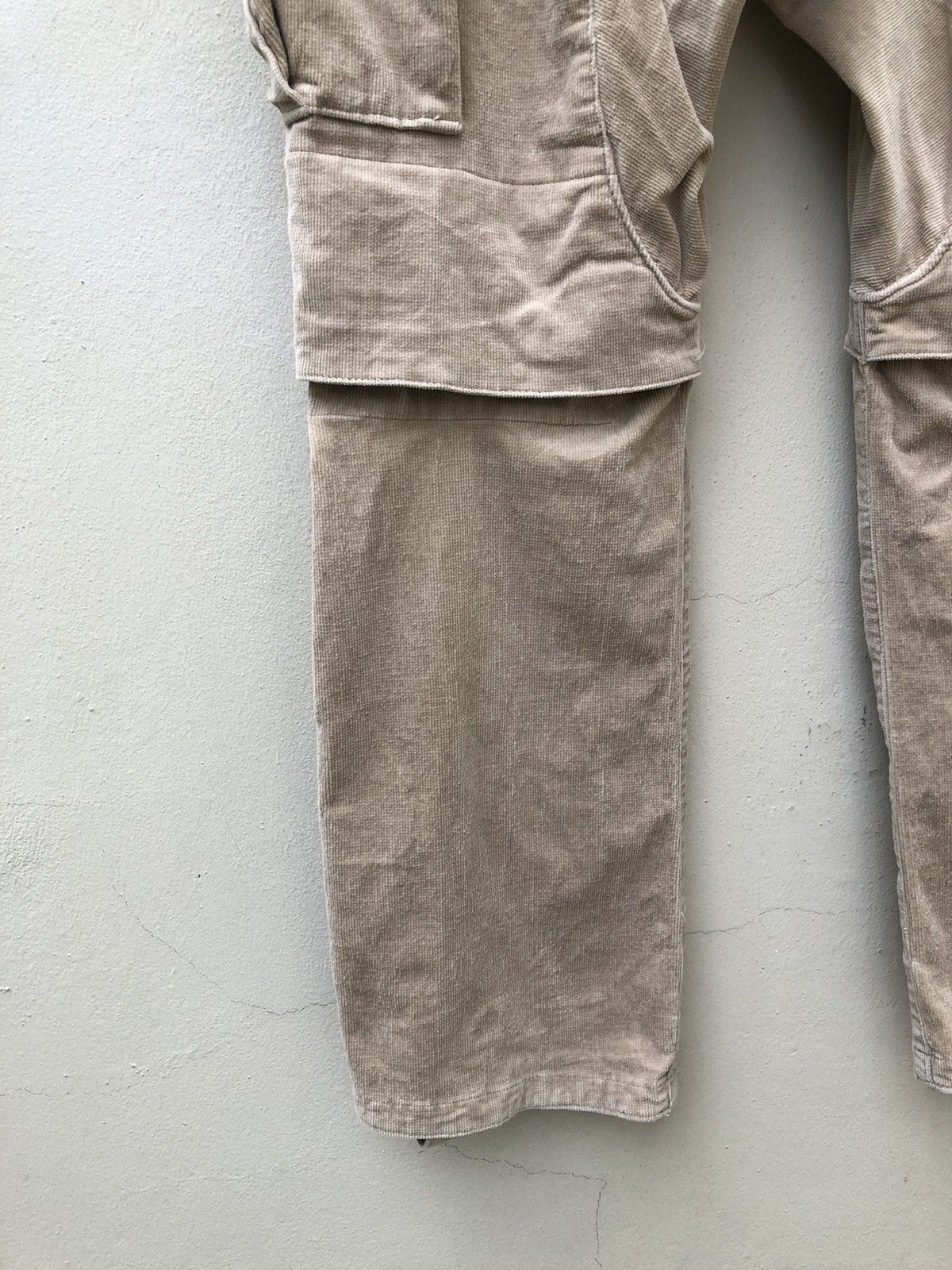 Hiroshi Kato Kato Japan X Aigle Corduroy Cargo Cropped Trouser Pant Size US 30 / EU 46 - 13 Thumbnail