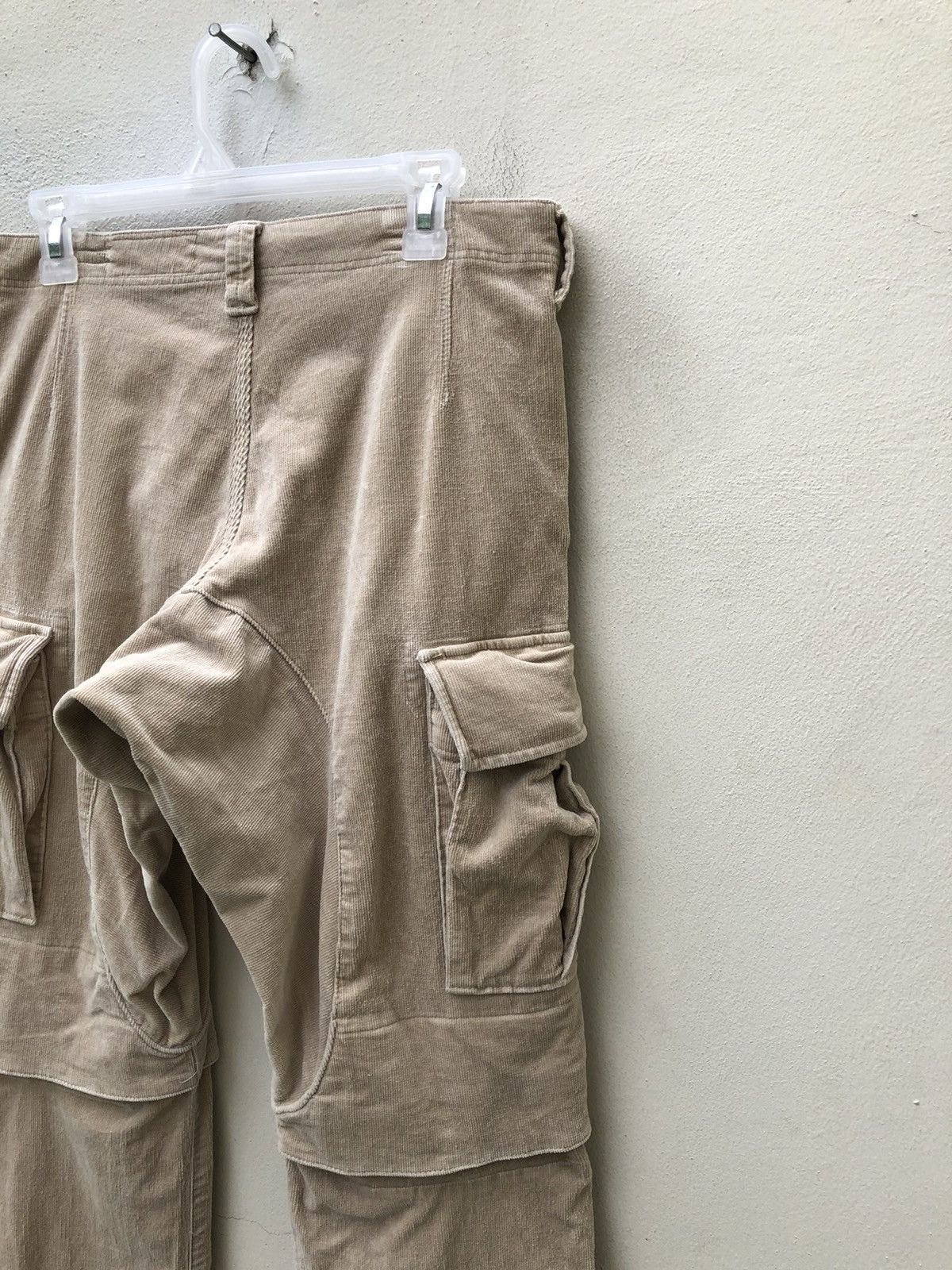 Hiroshi Kato Kato Japan X Aigle Corduroy Cargo Cropped Trouser Pant Size US 30 / EU 46 - 14 Thumbnail