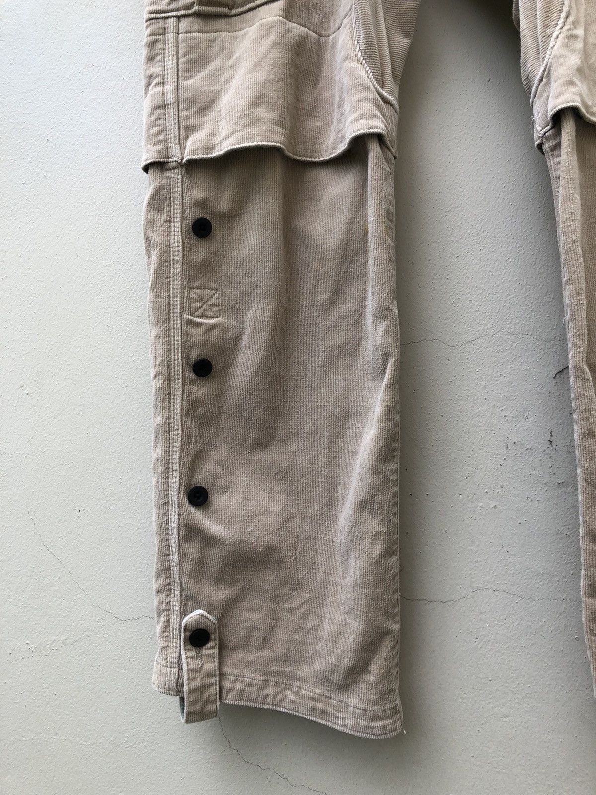 Hiroshi Kato Kato Japan X Aigle Corduroy Cargo Cropped Trouser Pant Size US 30 / EU 46 - 5 Thumbnail