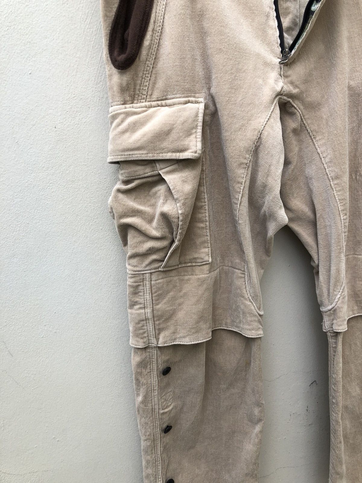 Hiroshi Kato Kato Japan X Aigle Corduroy Cargo Cropped Trouser Pant Size US 30 / EU 46 - 4 Thumbnail