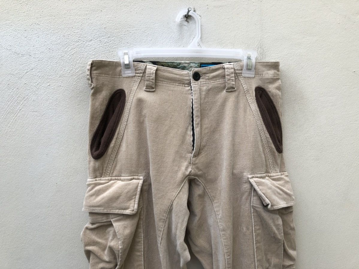 Hiroshi Kato Kato Japan X Aigle Corduroy Cargo Cropped Trouser Pant Size US 30 / EU 46 - 2 Thumbnail