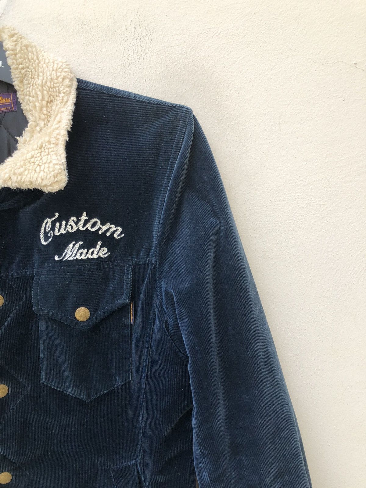 Vintage Purple & Yellow Japan Lined Velvet Corduroy Jacket Size US S / EU 44-46 / 1 - 6 Thumbnail