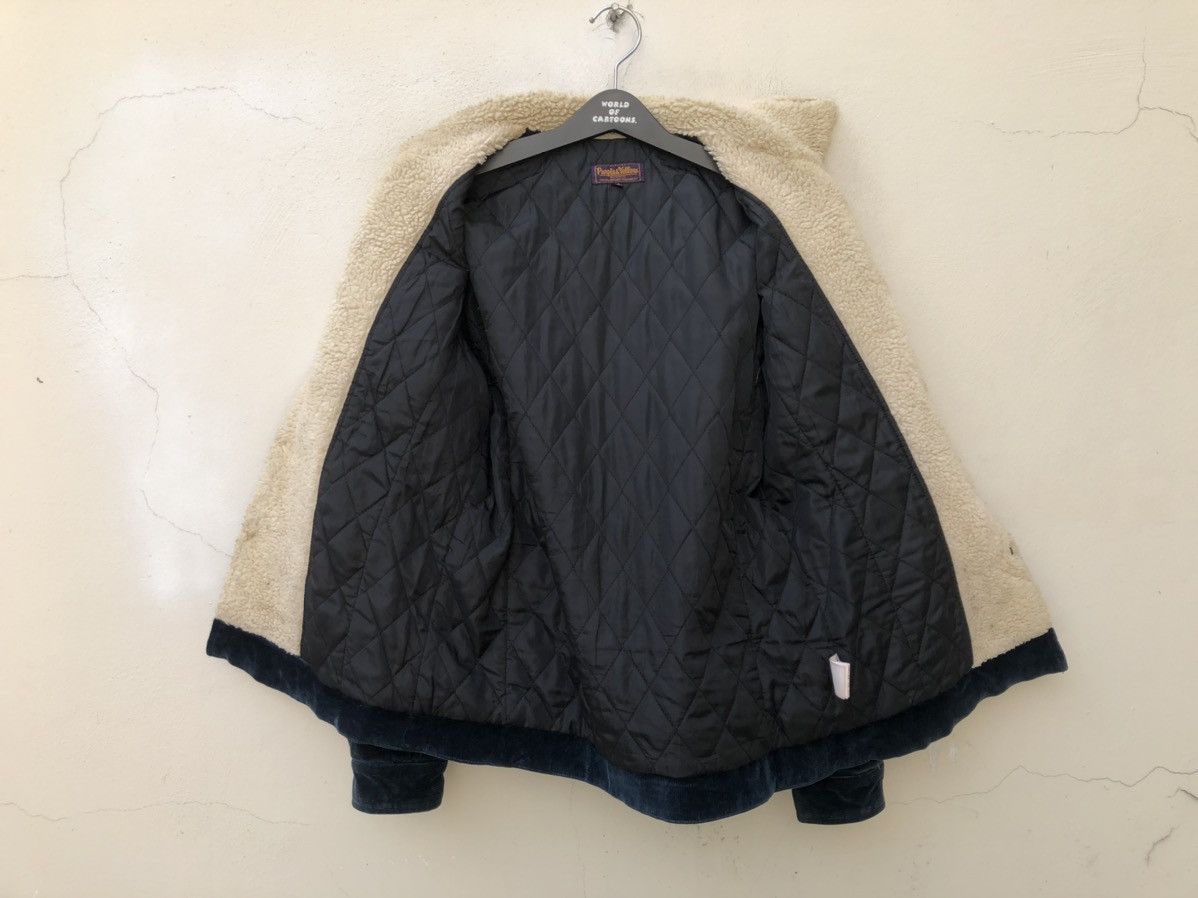 Vintage Purple & Yellow Japan Lined Velvet Corduroy Jacket Size US S / EU 44-46 / 1 - 10 Thumbnail