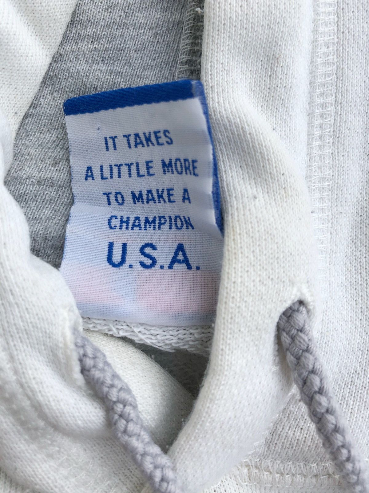 Champion Vintage Champion Big Logo Hoodie Sweatshirt Medium Size Size US M / EU 48-50 / 2 - 11 Thumbnail