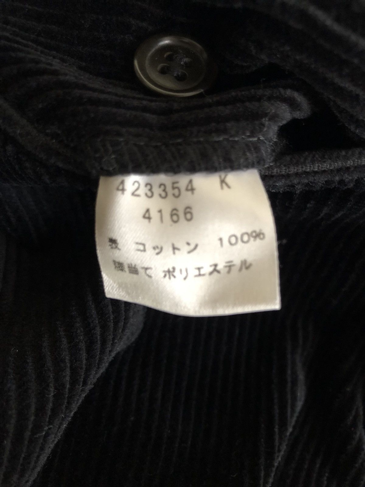 Paul Smith Paul Smith London Black Corduroy Pant Size US 29 - 12 Thumbnail