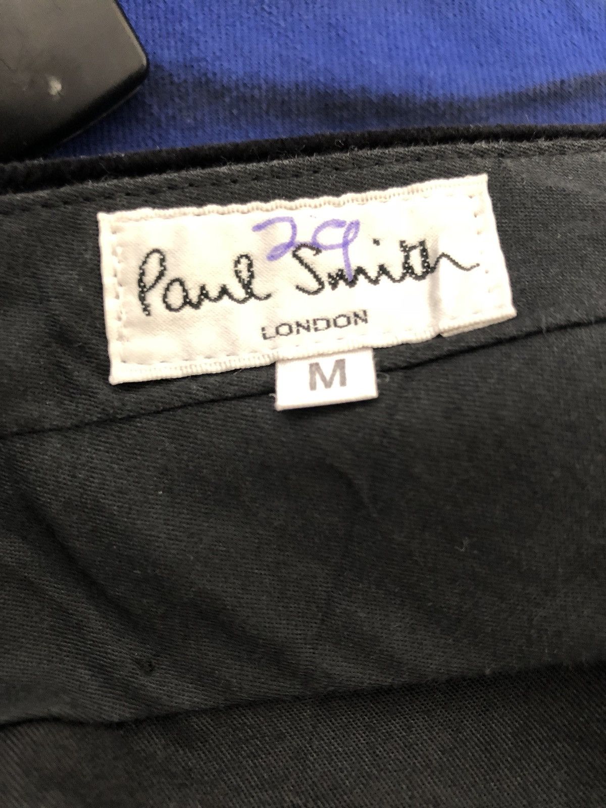 Paul Smith Paul Smith London Black Corduroy Pant Size US 29 - 11 Thumbnail