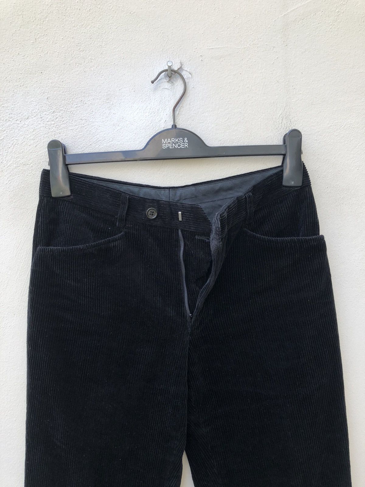 Paul Smith Paul Smith London Black Corduroy Pant Size US 29 - 3 Thumbnail