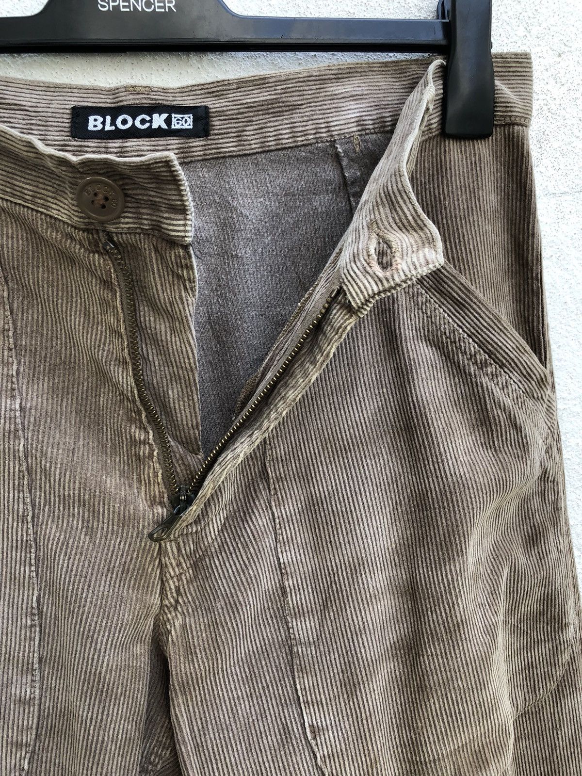 Vintage Block 60 Made in Italy Corduroy Fatigue Trouser Pant Size US 32 / EU 48 - 5 Thumbnail