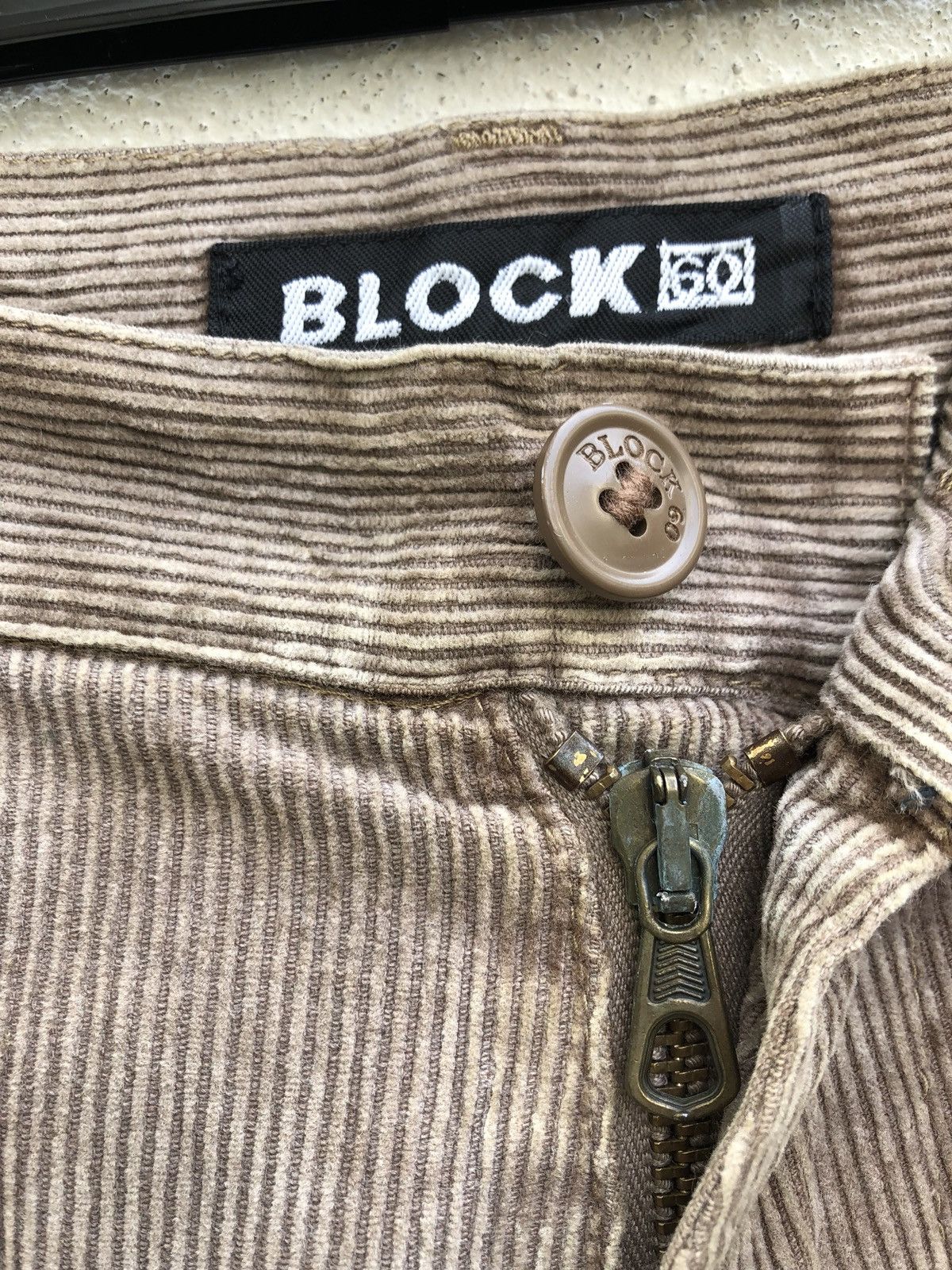 Vintage Block 60 Made in Italy Corduroy Fatigue Trouser Pant Size US 32 / EU 48 - 4 Thumbnail