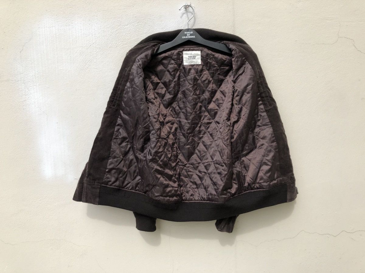Takeo Kikuchi Takeo Kikuchi Japan Brown Corduroy Bomber Sports Jacket Size US S / EU 44-46 / 1 - 9 Thumbnail