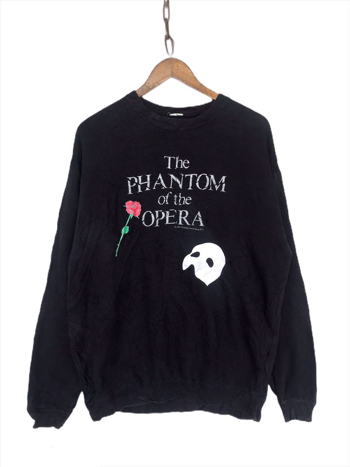 Vintage Vintage Movie 90s The Phantom of the Opera Sweatshirt Size US L / EU 52-54 / 3 - 1 Thumbnail