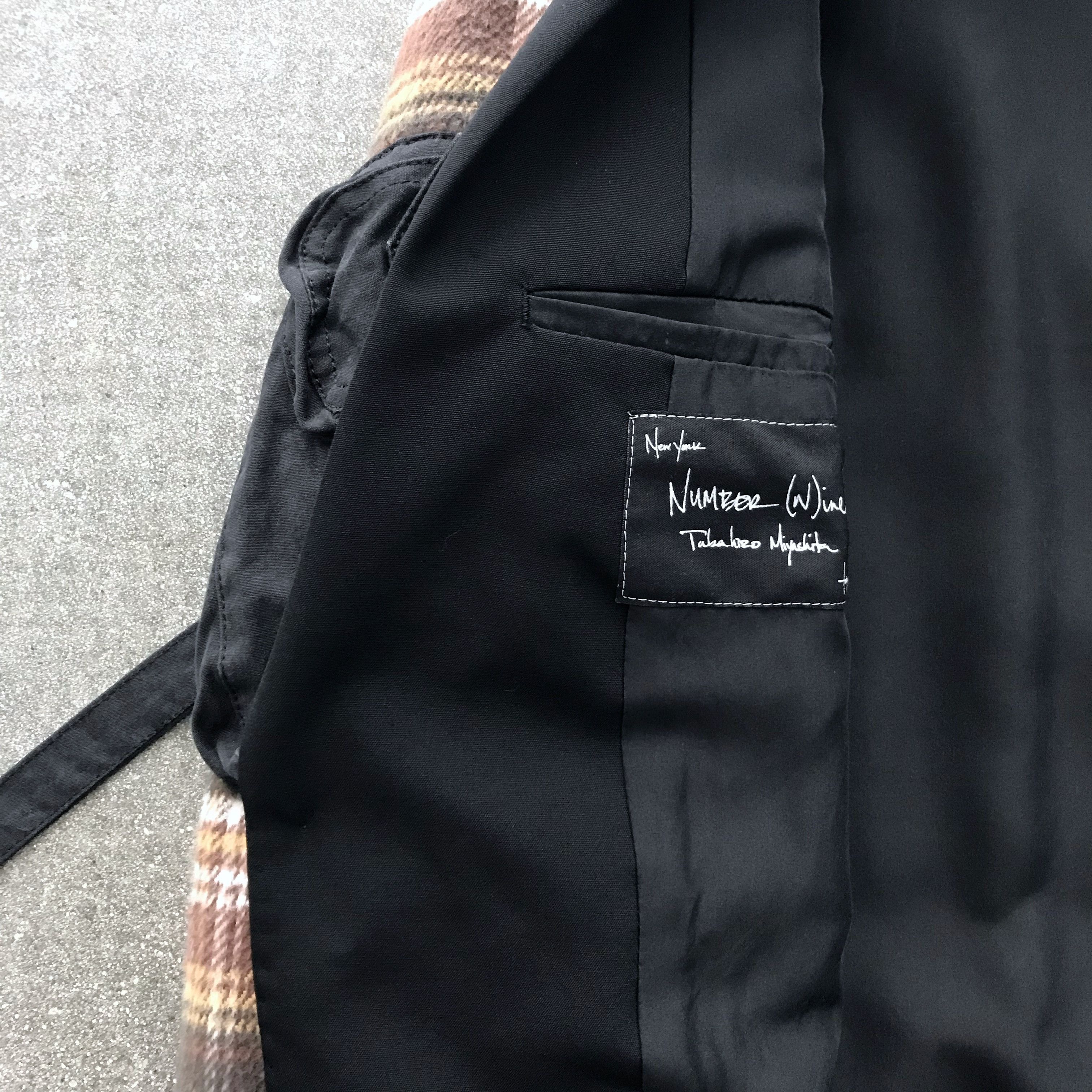 Number (N)ine AW 2005 "THE HIGH STREETS" HYBRID DOCKING JACKET - SZ 2 Size US M / EU 48-50 / 2 - 5 Thumbnail