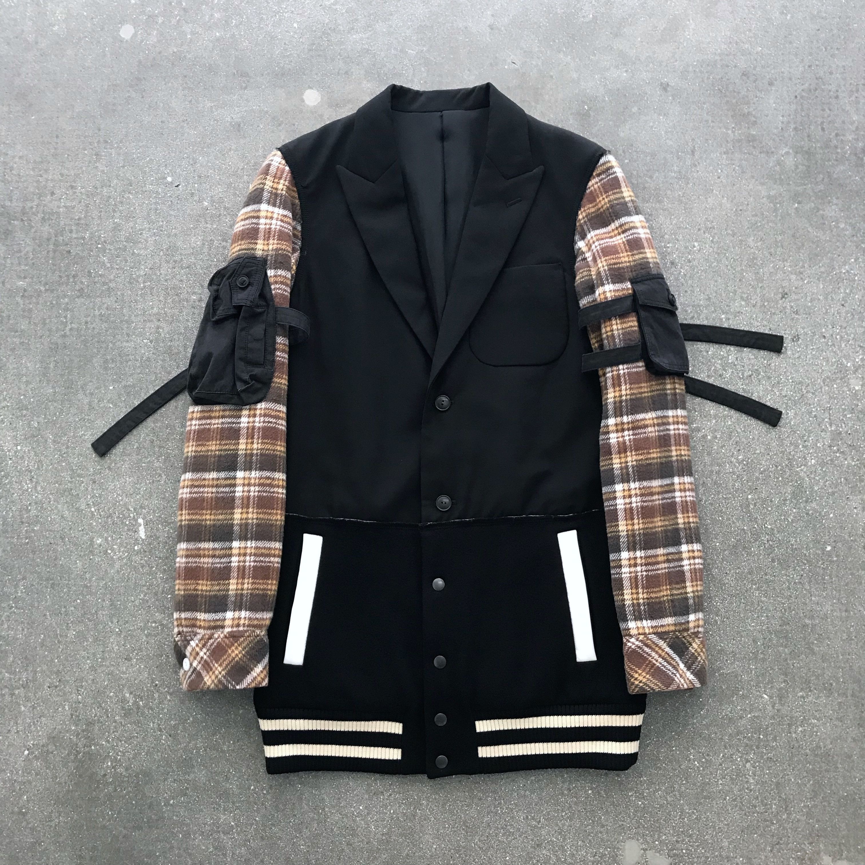 Number (N)ine AW 2005 "THE HIGH STREETS" HYBRID DOCKING JACKET - SZ 2 Size US M / EU 48-50 / 2 - 1 Thumbnail