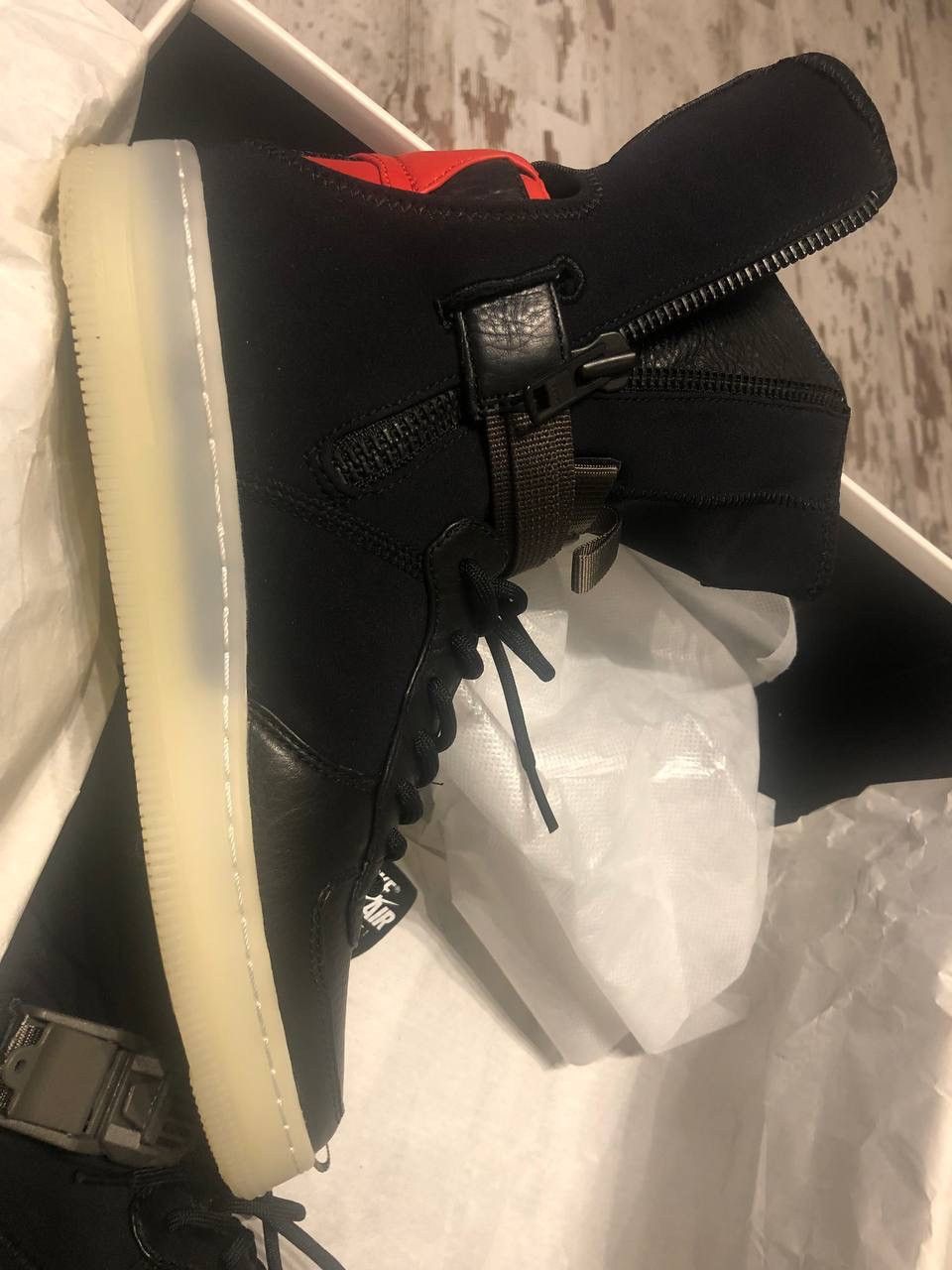 Errolson Hugh Acronym x NikeLab Air Force Downtown 1 Hi 2017 Size US 6.5 / EU 39-40 - 9 Thumbnail