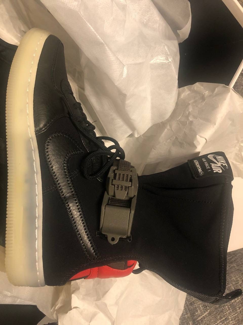 Errolson Hugh Acronym x NikeLab Air Force Downtown 1 Hi 2017 Size US 6.5 / EU 39-40 - 10 Thumbnail