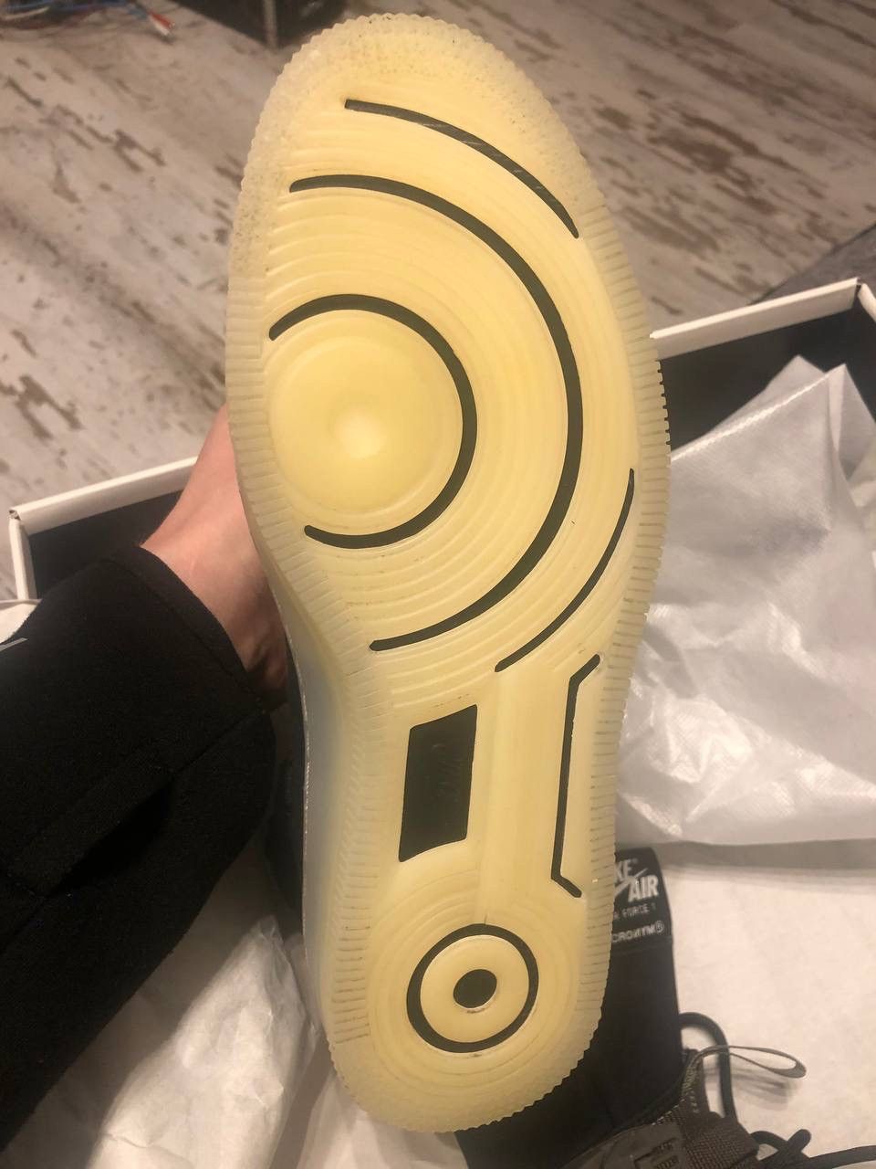 Errolson Hugh Acronym x NikeLab Air Force Downtown 1 Hi 2017 Size US 6.5 / EU 39-40 - 17 Thumbnail