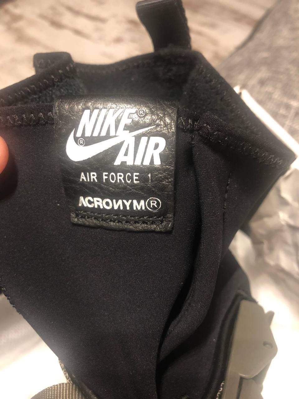 Errolson Hugh Acronym x NikeLab Air Force Downtown 1 Hi 2017 Size US 6.5 / EU 39-40 - 15 Thumbnail