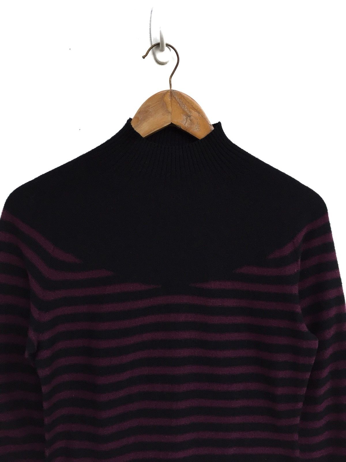 Sonia Rykiel Sonia Rykiel Stripes Hand Knit LS Size S / US 4 / IT 40 - 2 Thumbnail