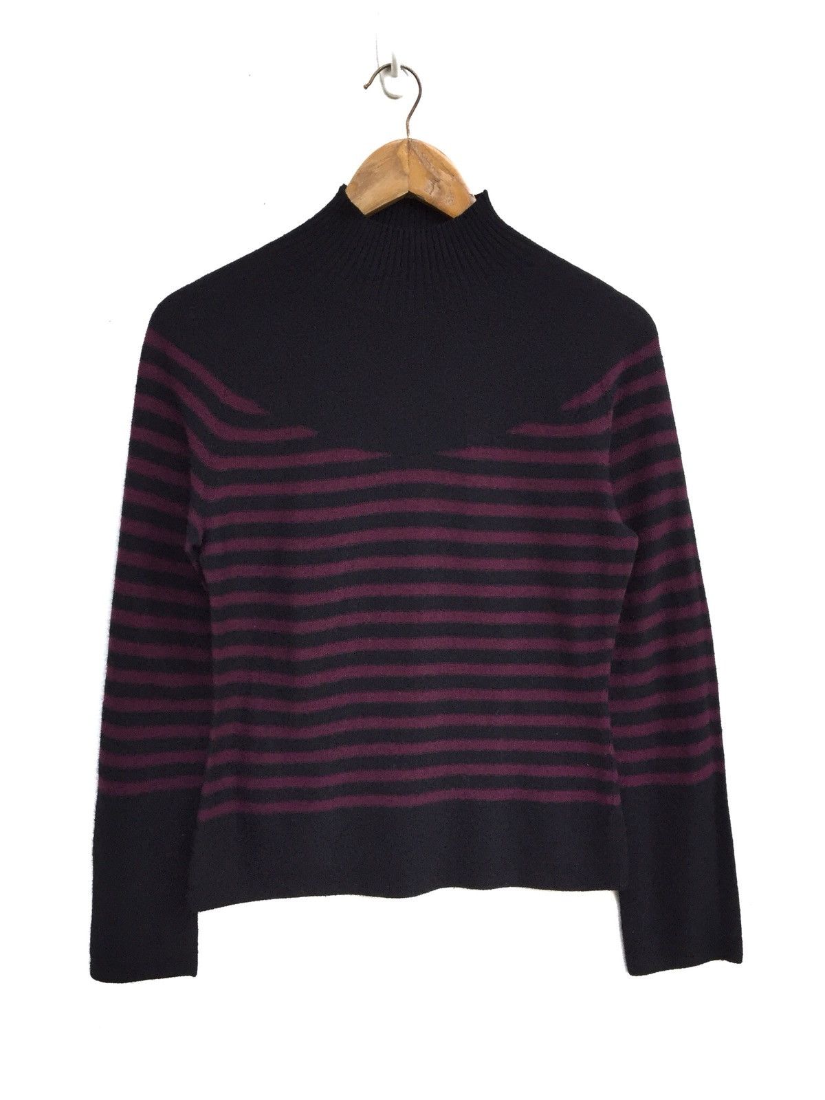 Sonia Rykiel Sonia Rykiel Stripes Hand Knit LS Size S / US 4 / IT 40 - 1 Thumbnail