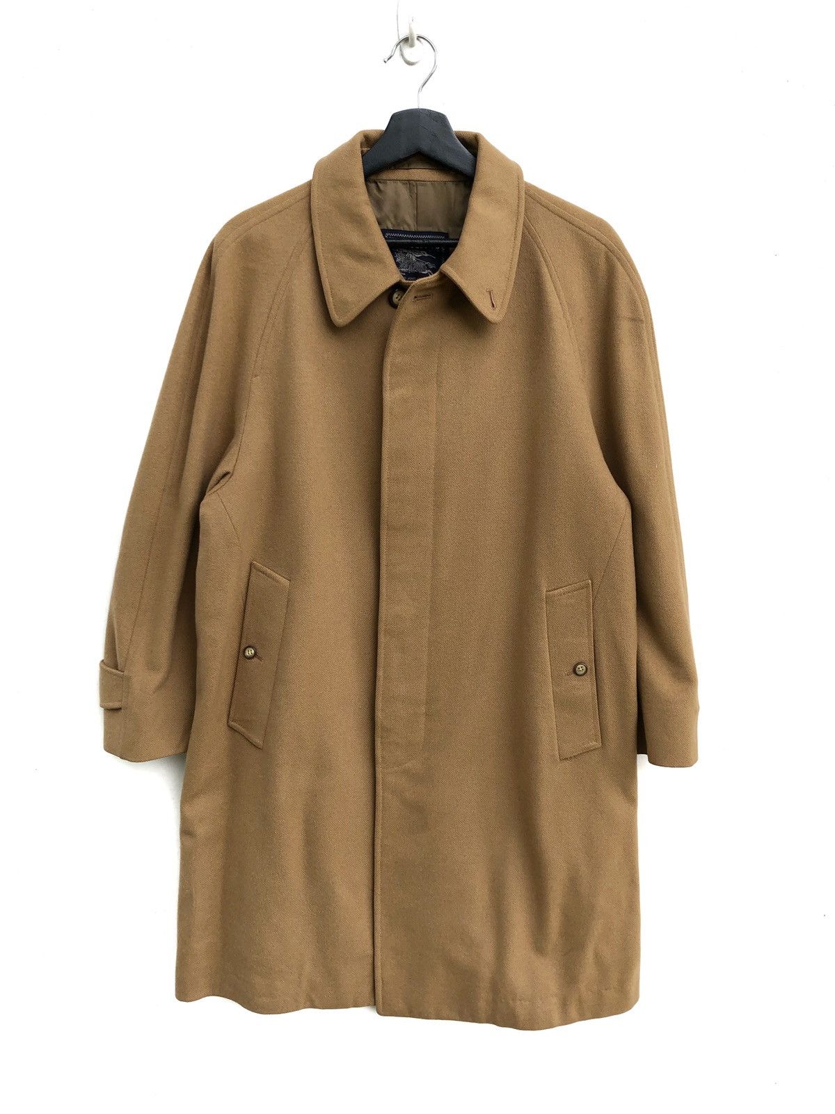 Burberry Vintage Wool Trench Coat Size US M / EU 48-50 / 2 - 2 Thumbnail
