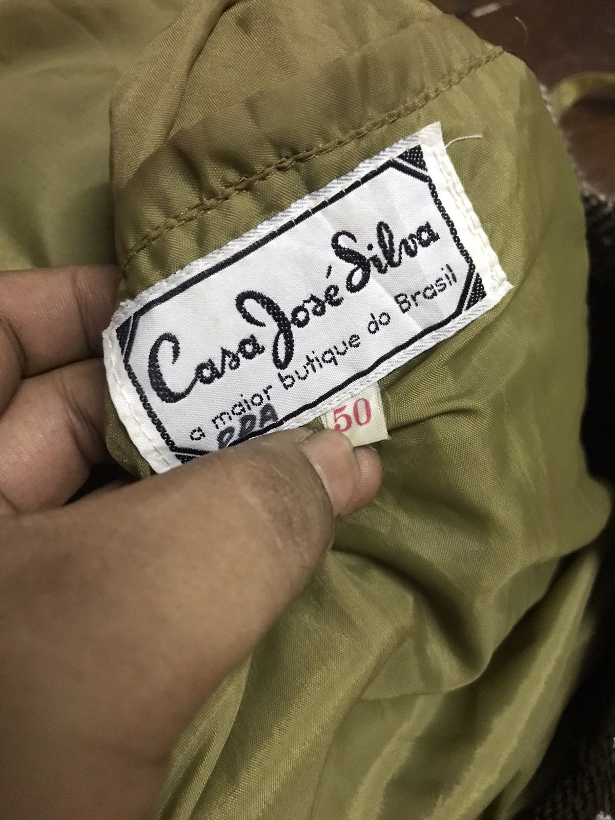 Designer × Vintage Vintage zipper jacket by casa Jose silva Size US L / EU 52-54 / 3 - 4 Thumbnail