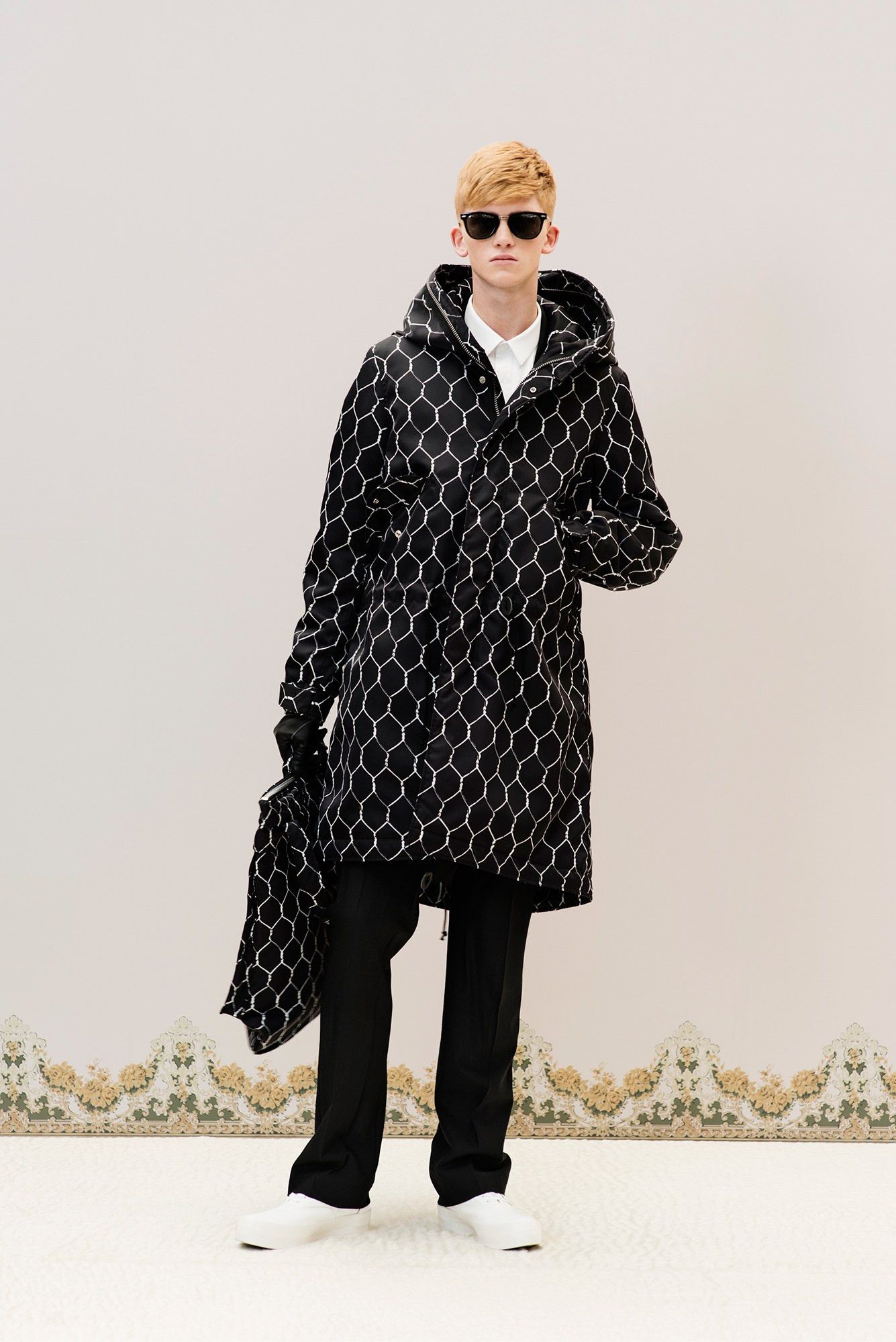 Undercover Undercover Fence / Wire mesh Fishtail Parka w / tags Size US L / EU 52-54 / 3 - 1 Thumbnail