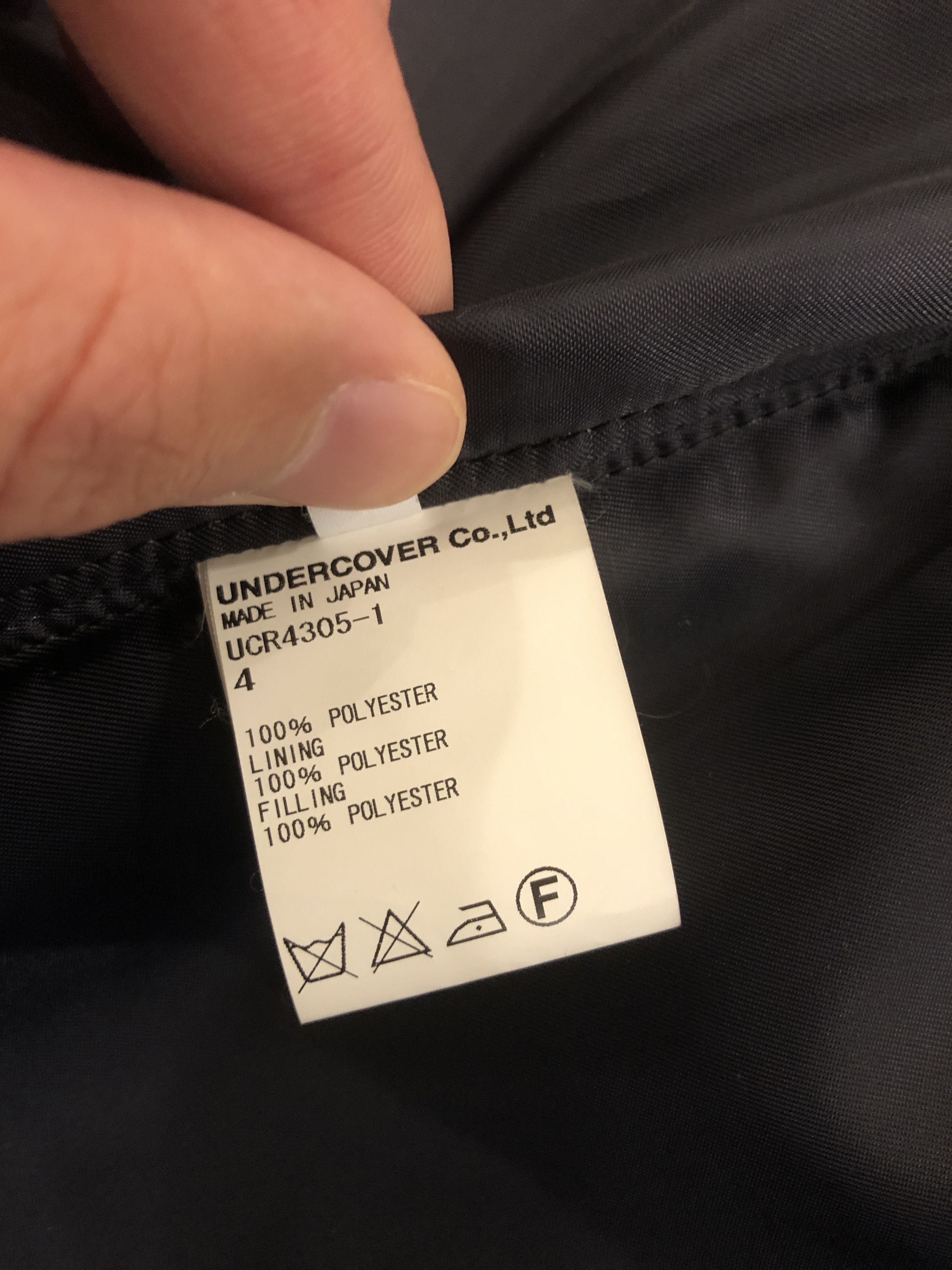 Undercover Undercover Fence / Wire mesh Fishtail Parka w / tags Size US L / EU 52-54 / 3 - 11 Thumbnail
