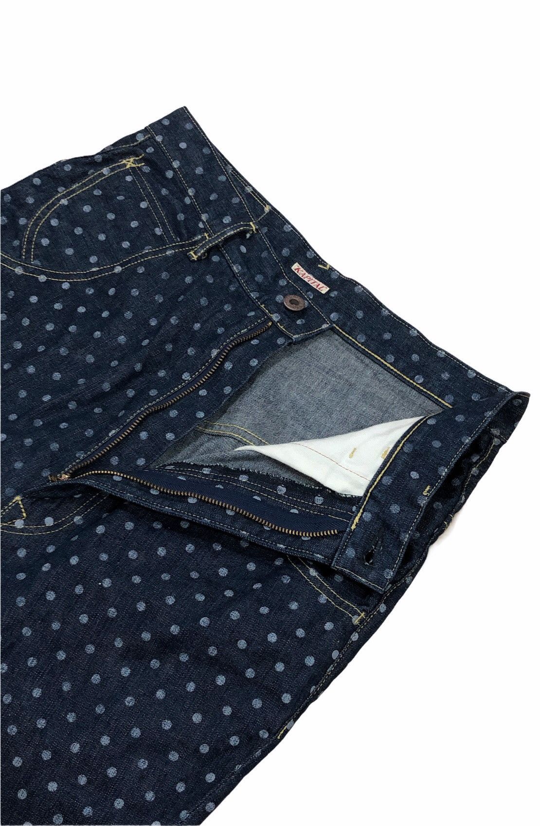 Kapital KAPITAL Polkadot Denim Jeans Size US 29 - 8 Thumbnail