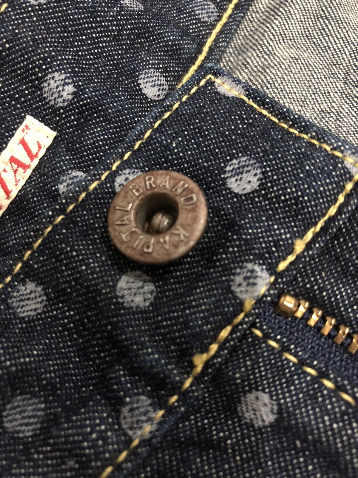 Kapital KAPITAL Polkadot Denim Jeans Size US 29 - 10 Thumbnail