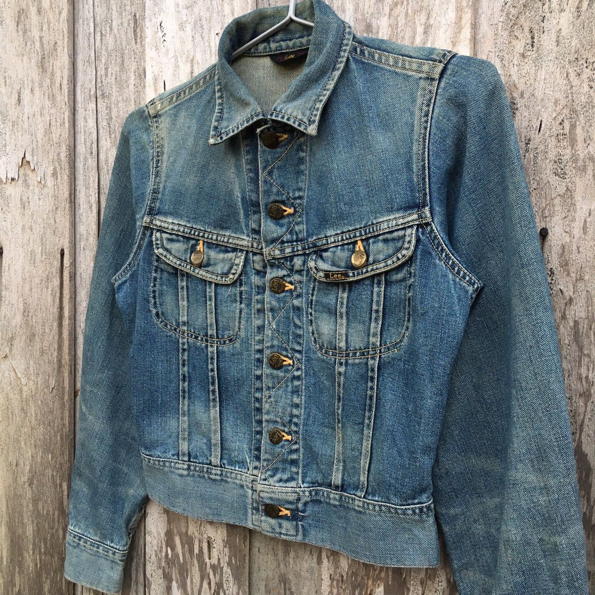 Lee × Vintage Vintage Lee Denim Jacket Trucker Jacket Size US XS / EU 42 / 0 - 3 Thumbnail