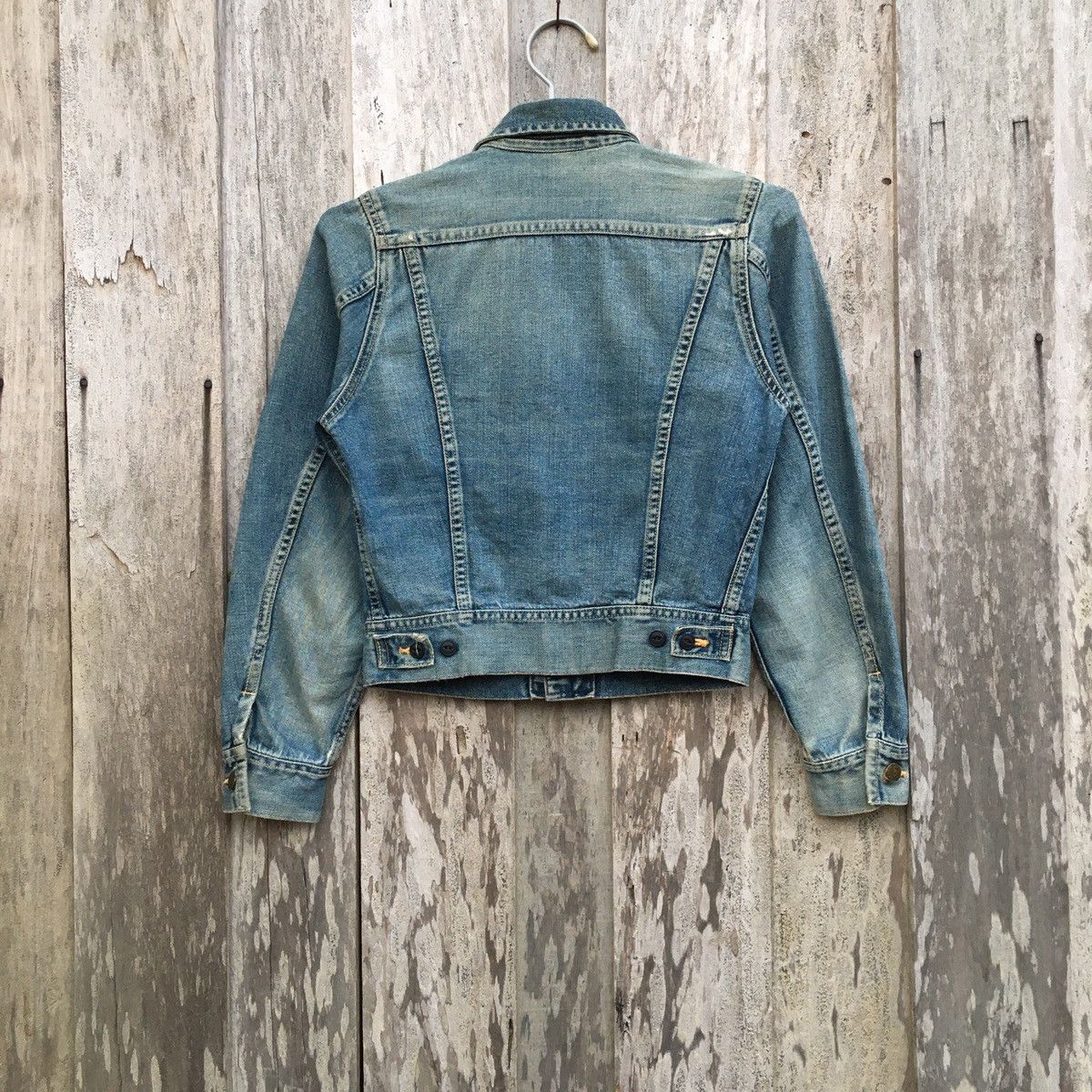 Lee × Vintage Vintage Lee Denim Jacket Trucker Jacket Size US XS / EU 42 / 0 - 10 Thumbnail