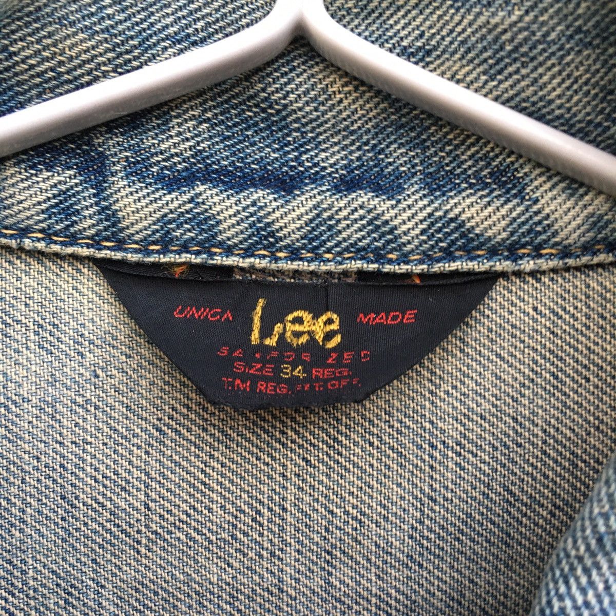 Lee × Vintage Vintage Lee Denim Jacket Trucker Jacket Size US XS / EU 42 / 0 - 6 Thumbnail